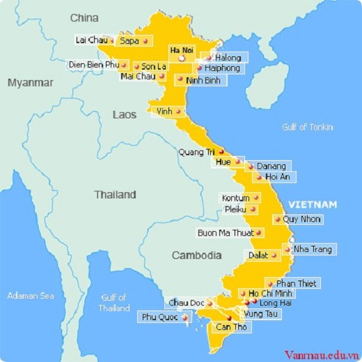 bản đồ bản Việt Nam