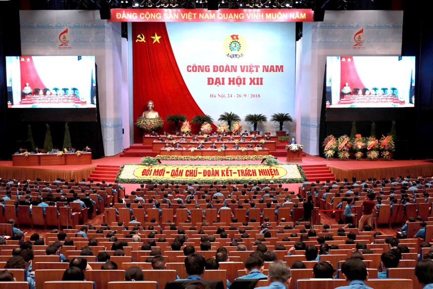 Công đoàn Việt Nam đã trải qua mấy kỳ đại hội
